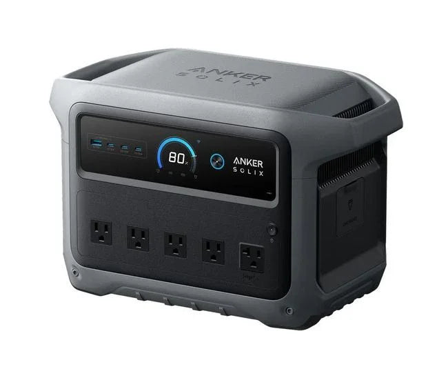 Anker SOLIX C1000 Gen2 Portable Solar Generator with Anker 400W Portable Solar Panel - Green Vista Living
