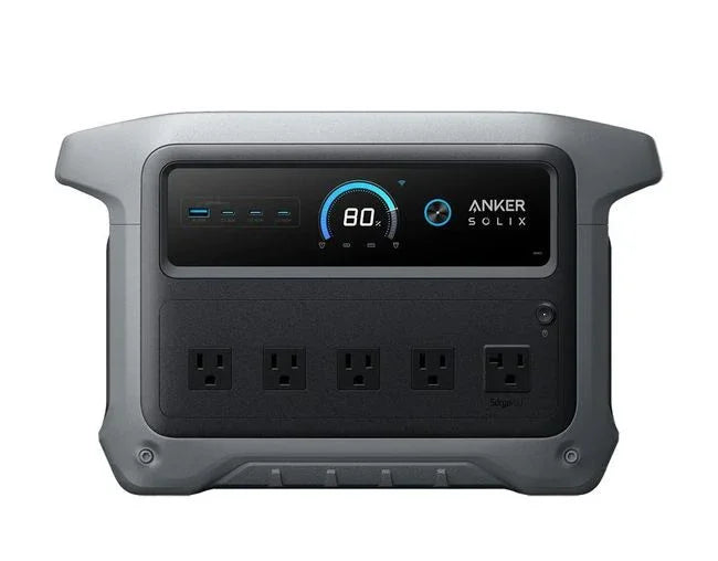 Anker SOLIX C1000 Gen2 Portable Solar Generator with Anker 200W Portable Solar Panel - Green Vista Living
