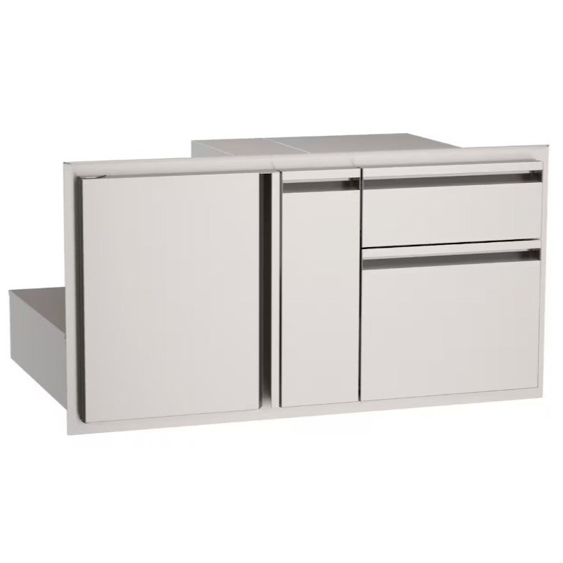 AOG Door with Double Drawer and Platter Storage - AOG36ADP