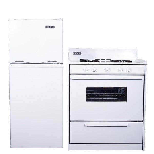 Kodiak Matching Set - 6 cu ft DC Refrigerator Freezer and 30"Range