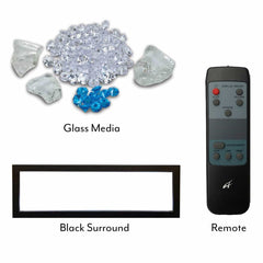 Amantii Panorama BI-88-DEEP-OD Deep 60 Inch linear Indoor or Outdoor Electric Fireplace