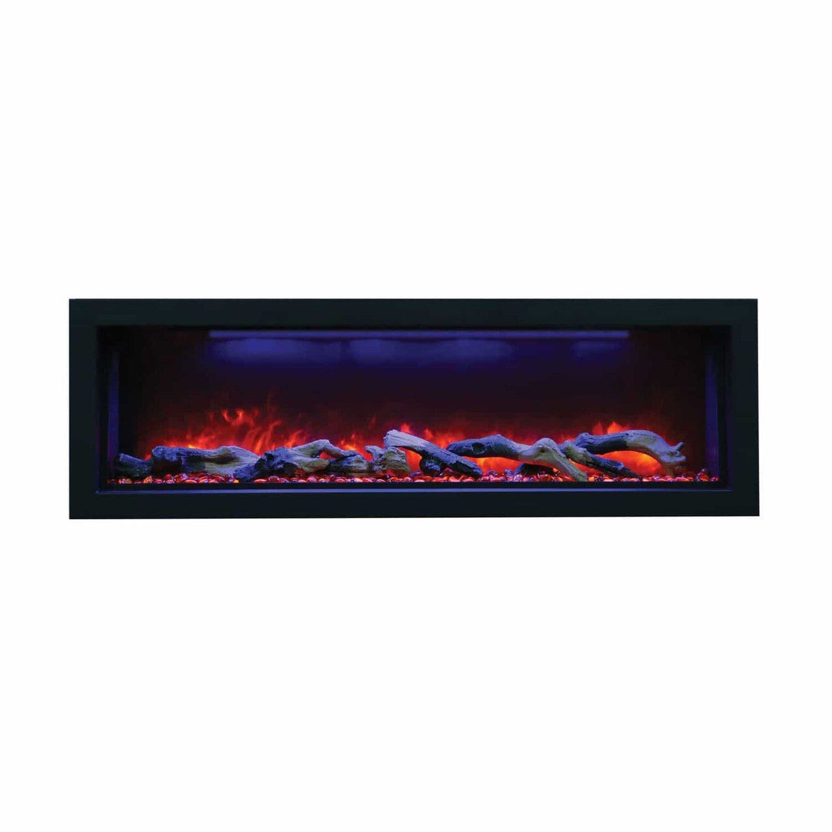 Amantii Panorama BI-88-DEEP-OD Deep 50 Inch linear Indoor or Outdoor Electric Fireplace