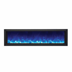 Amantii Panorama BI-88-DEEP-OD Deep 60 Inch linear Indoor or Outdoor Electric Fireplace