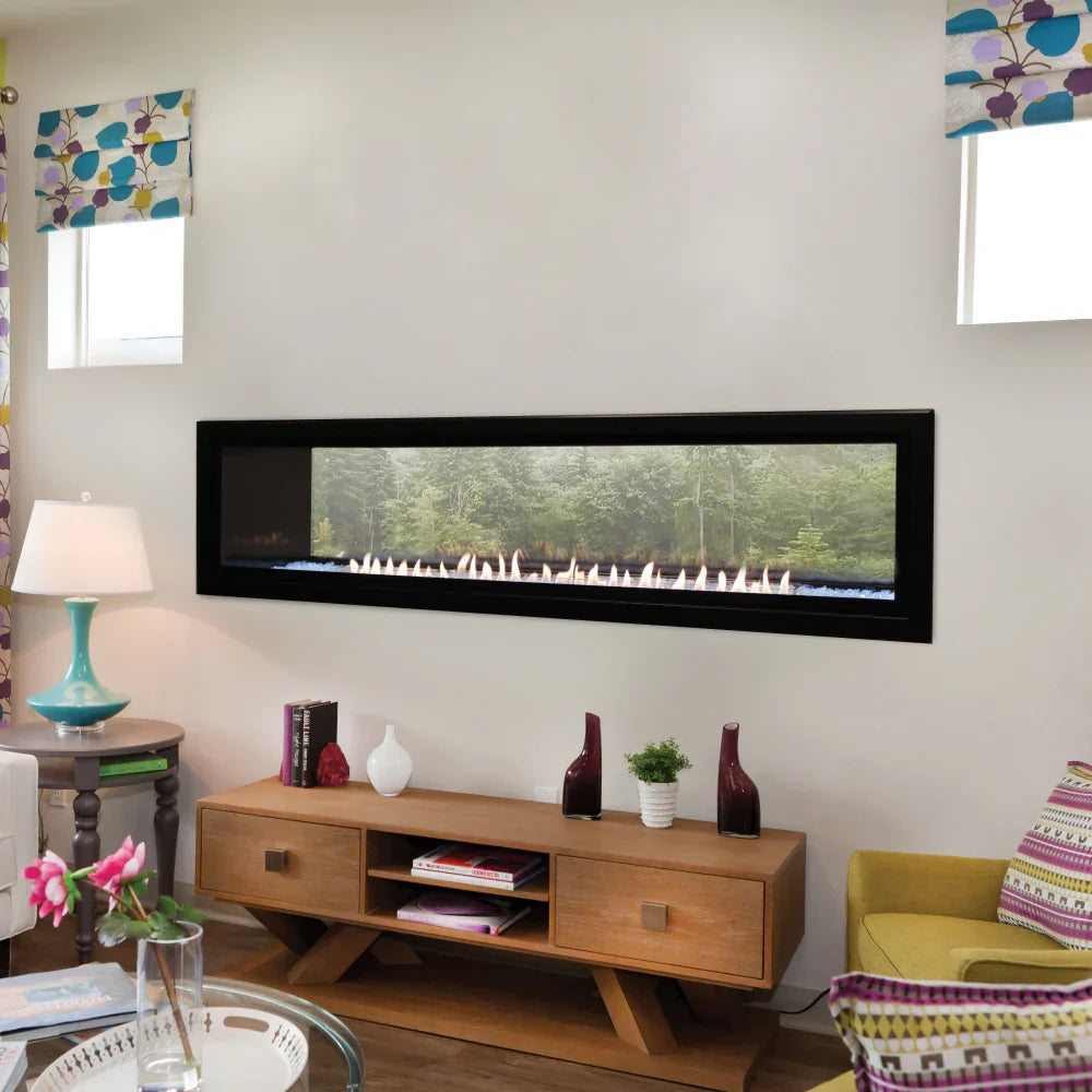 American Hearth Empire Boulevard See-Through 60" Vent-Free Fireplace