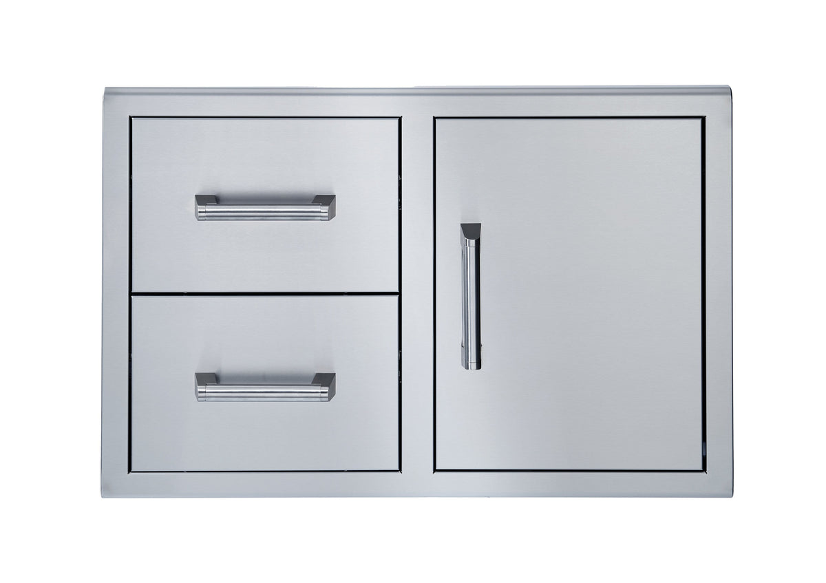 Primo Single Door With Double Drawer, 34-In. BSAW3422SD