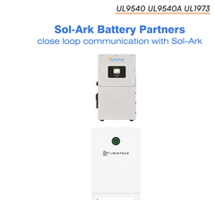 Liniotech 14.33kWh 280Ah LiFePO4 Battery + Sol-Ark 15K Hybrid Inverter Bundle | Off-Grid & Grid-Tie Solar Power System | 48V LFP Battery Backup Storage
