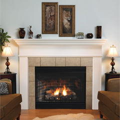 American Hearth Empire Keystone Deluxe B-Vent Fireplace - 36"