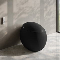 Swiss Madison Plaisir Smart One-Piece 1.28 GPF Single Flush Toilet in Matte Black