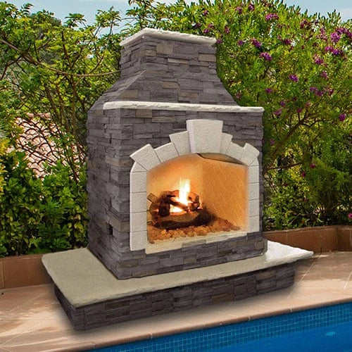 Cal Flame Montecito Outdoor Fireplace FRP909-3