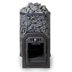 Cozy Heat Thru-Wall 18kW Wood Burning Sauna Stove