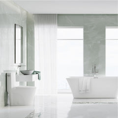 Swiss Madison St. Tropez One-Piece 10" Rough-in 1.28 GPF Left Flush Elongated Toilet in Glossy White (6 - Pack)