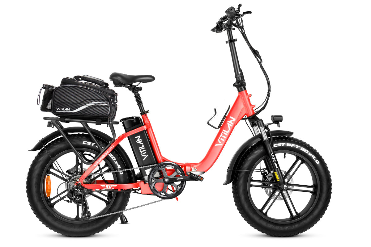 Vitilan U7 Step-thru Foldable Fat Tire Electric Bike