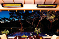 Bromic Heaters Tungsten Smart-Heat 6000 Watt Radiant Infrared Outdoor Electric Heater | Black | 240V