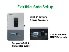 Fortress Power Solo 6.5K Non-export Hybrid Inverter - Green Vista Living