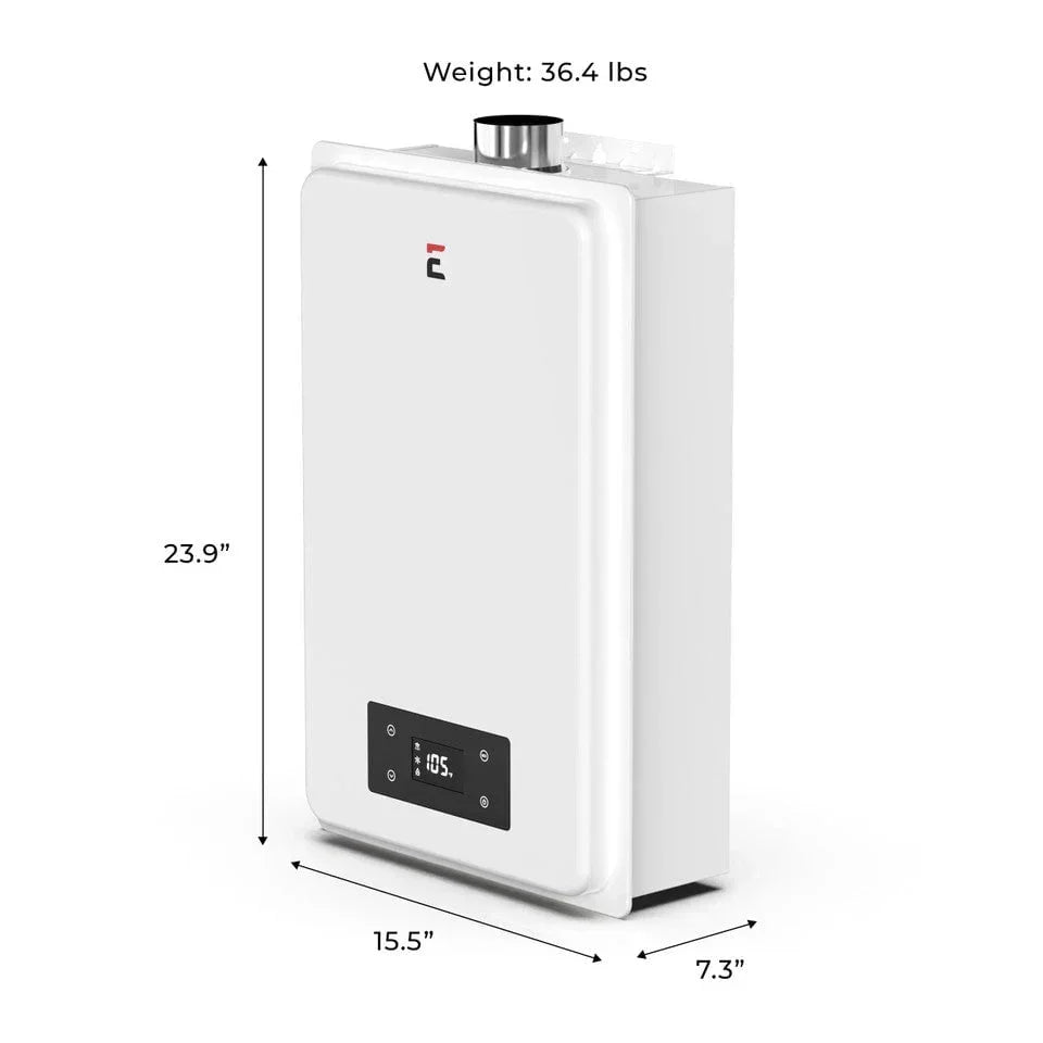 Eccotemp Builder Series 6.0 GPM Indoor Natural Gas Tankless Water Heater - Green Vista Living