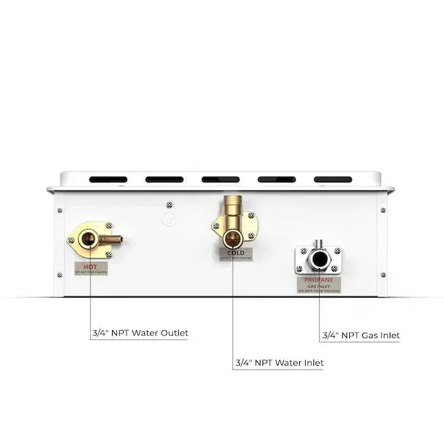 Eccotemp Builder Series 7.0 GPM Outdoor Natural Gas Tankless Water Heater - Green Vista Living