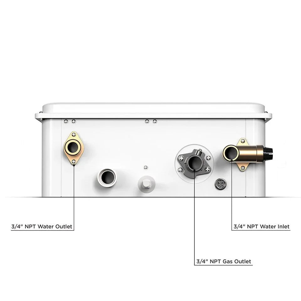 Eccotemp Builder Series Outdoor 6.8 GPM Liquid Propane Tankless Water Heater - Green Vista Living