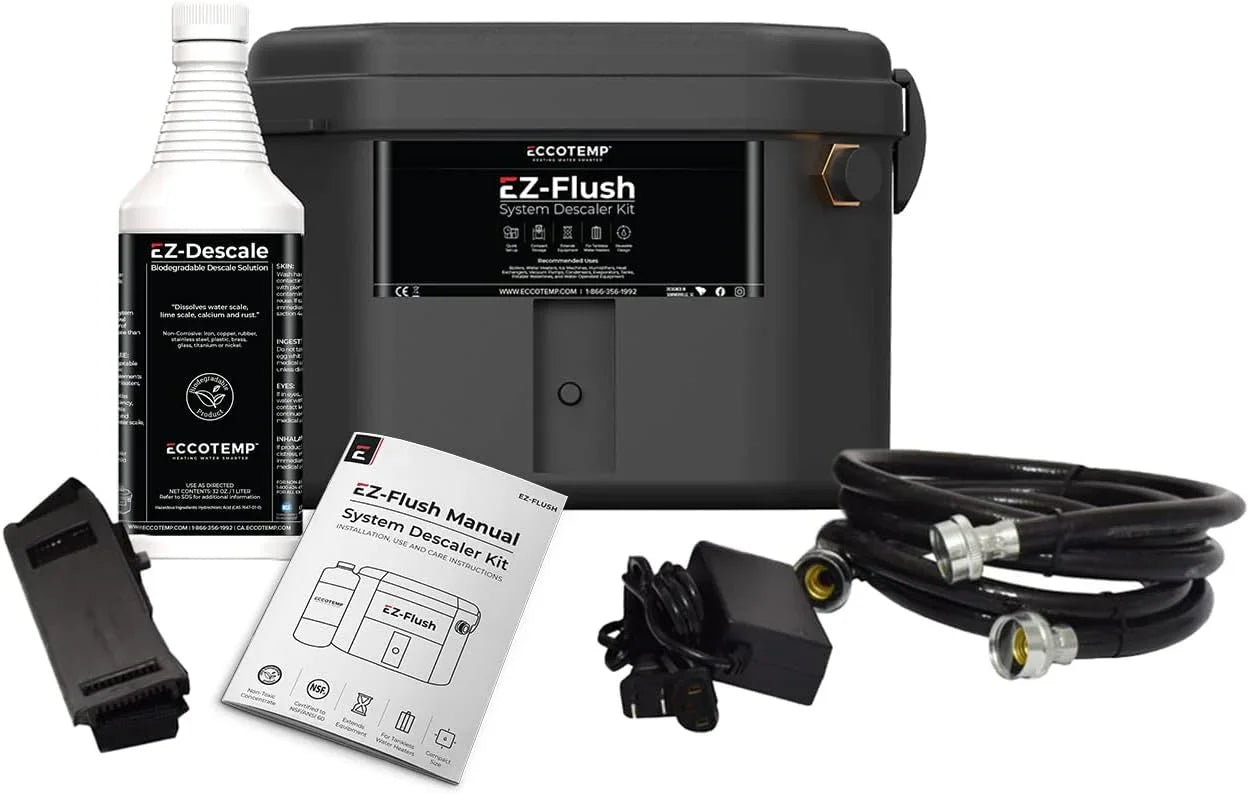Eccotemp EZ-Flush System Descaler Kit with Pump and Solution - Green Vista Living