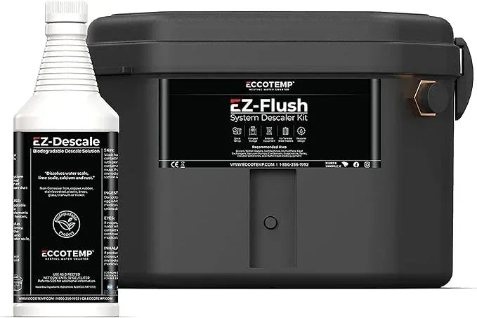 Eccotemp EZ-Flush System Descaler Kit with Pump and Solution - Green Vista Living