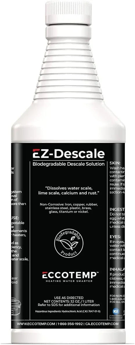 Eccotemp EZ-Flush System Descaler Kit with Pump and Solution - Green Vista Living