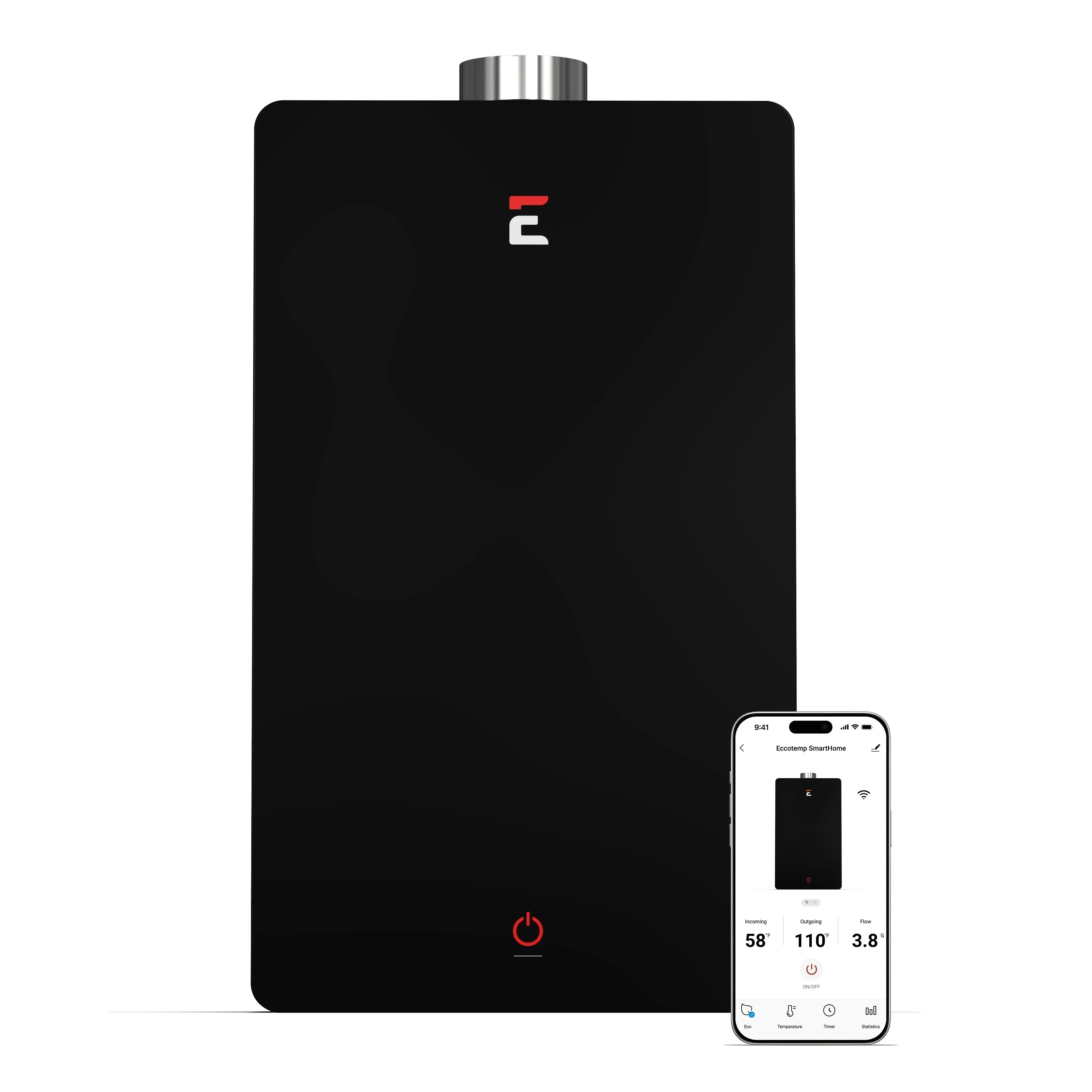 Eccotemp SmartHome Indoor 4.5 GPM Natural Gas Tankless Water Heater, SHLX Series - Green Vista Living