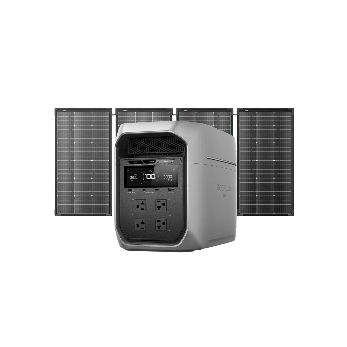 EcoFlow DELTA 3 Max Series Portable Power Station (2048Wh) - Green Vista Living