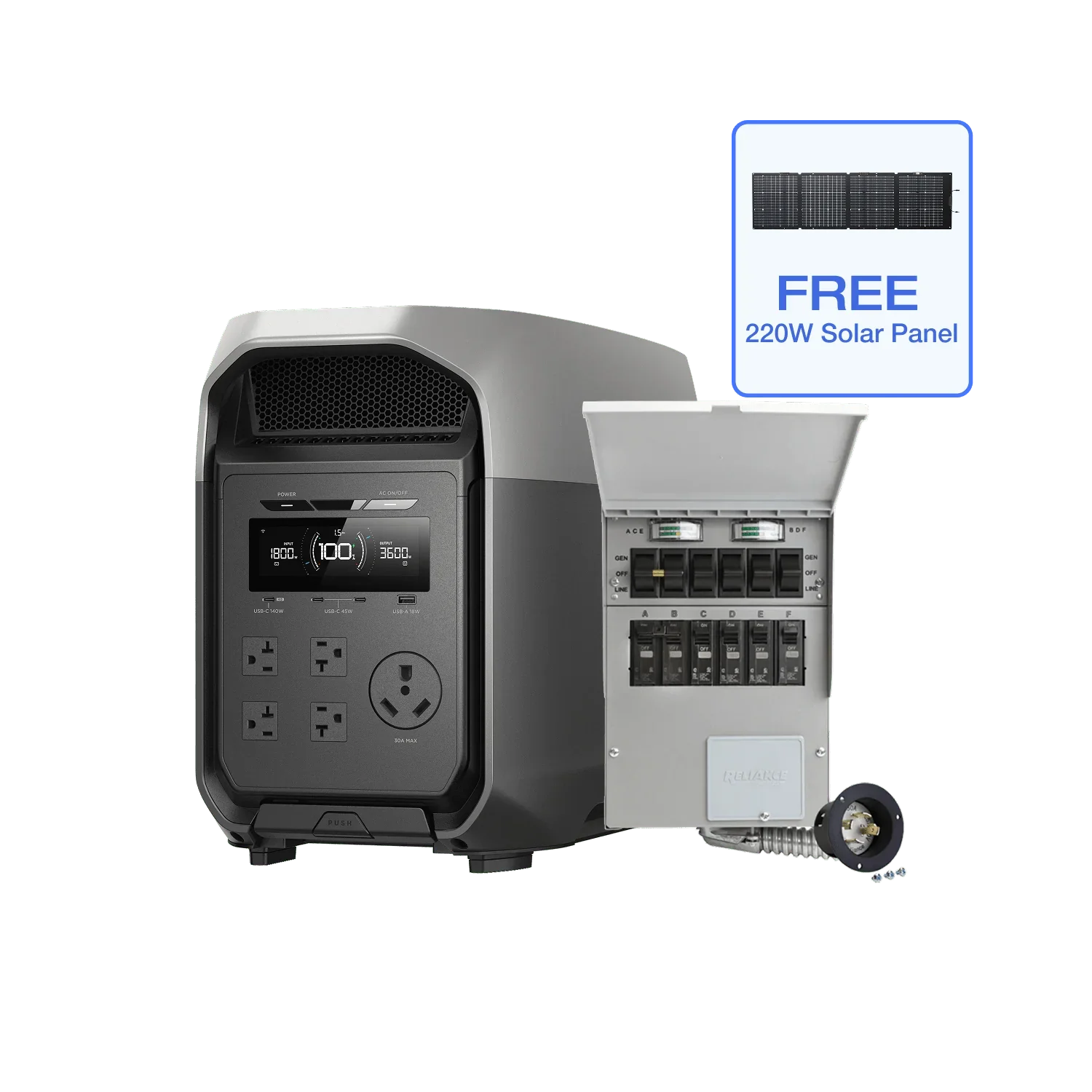 EcoFlow DELTA 3 Ultra Series Portable Power Station