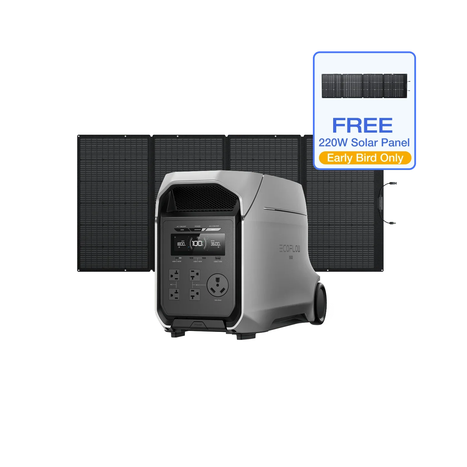 EcoFlow DELTA 3 Ultra Series Portable Power Station