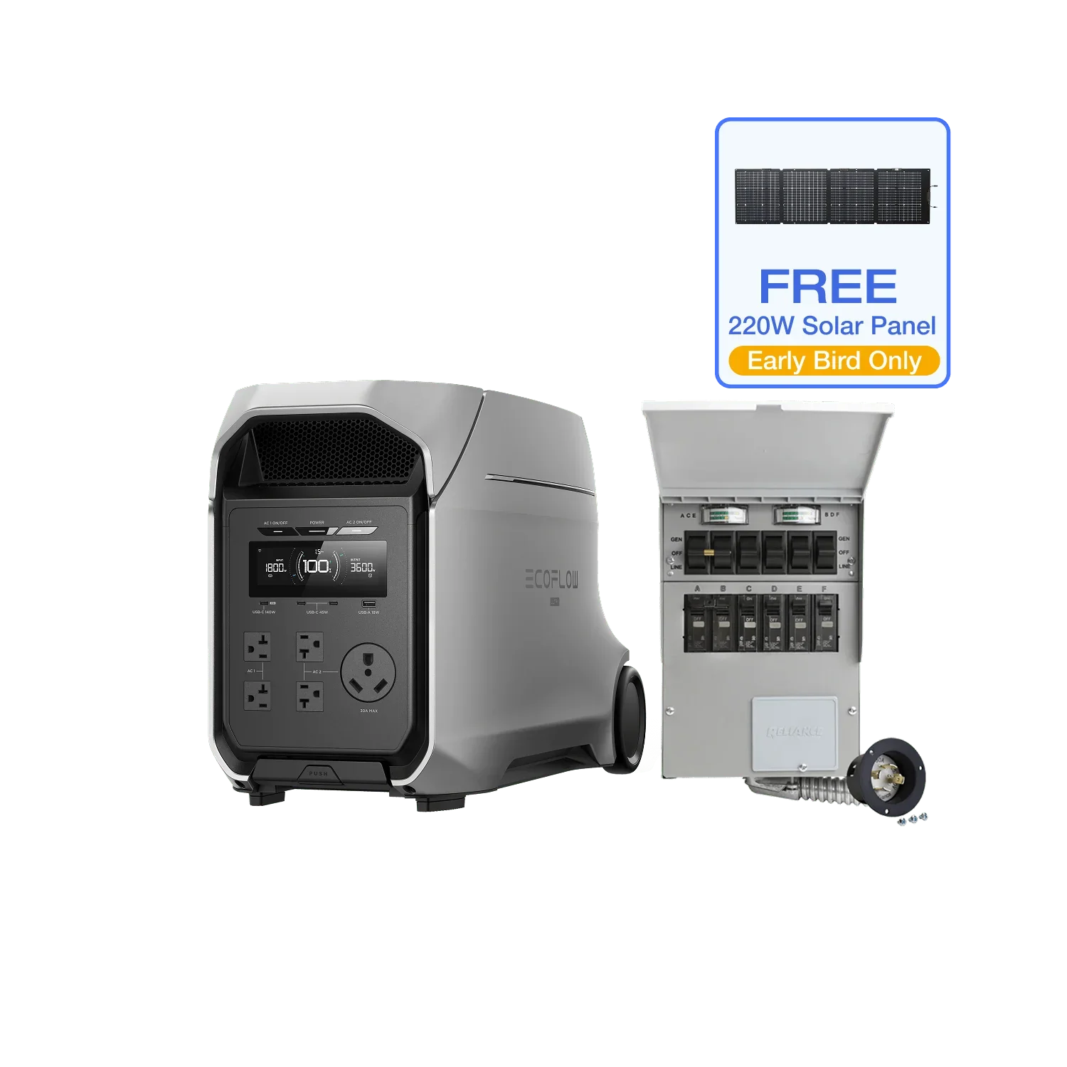 EcoFlow DELTA 3 Ultra Series Portable Power Station