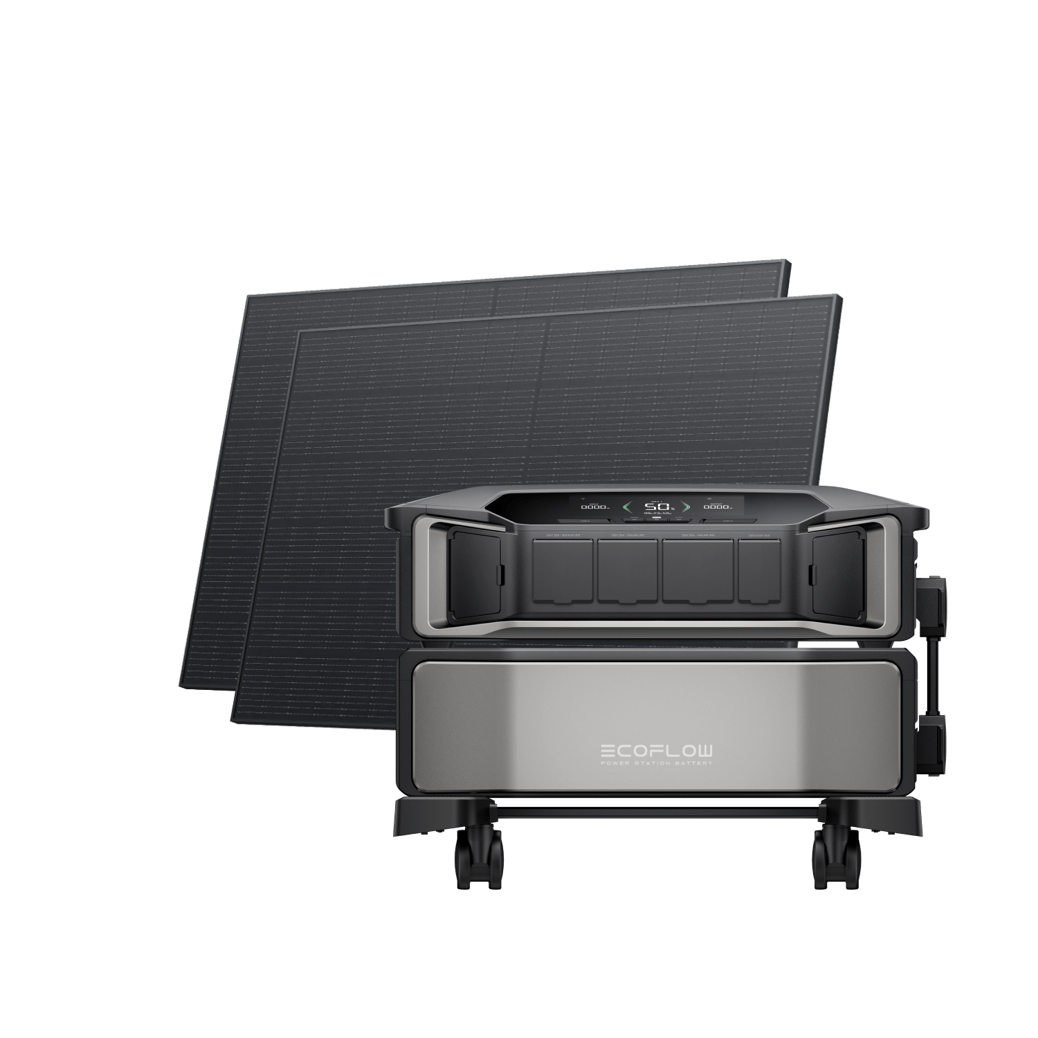 EcoFlow DELTA Pro Ultra + DELTA Pro Ultra Battery (1 x Inverter + 2 x Battery) - Green Vista Living