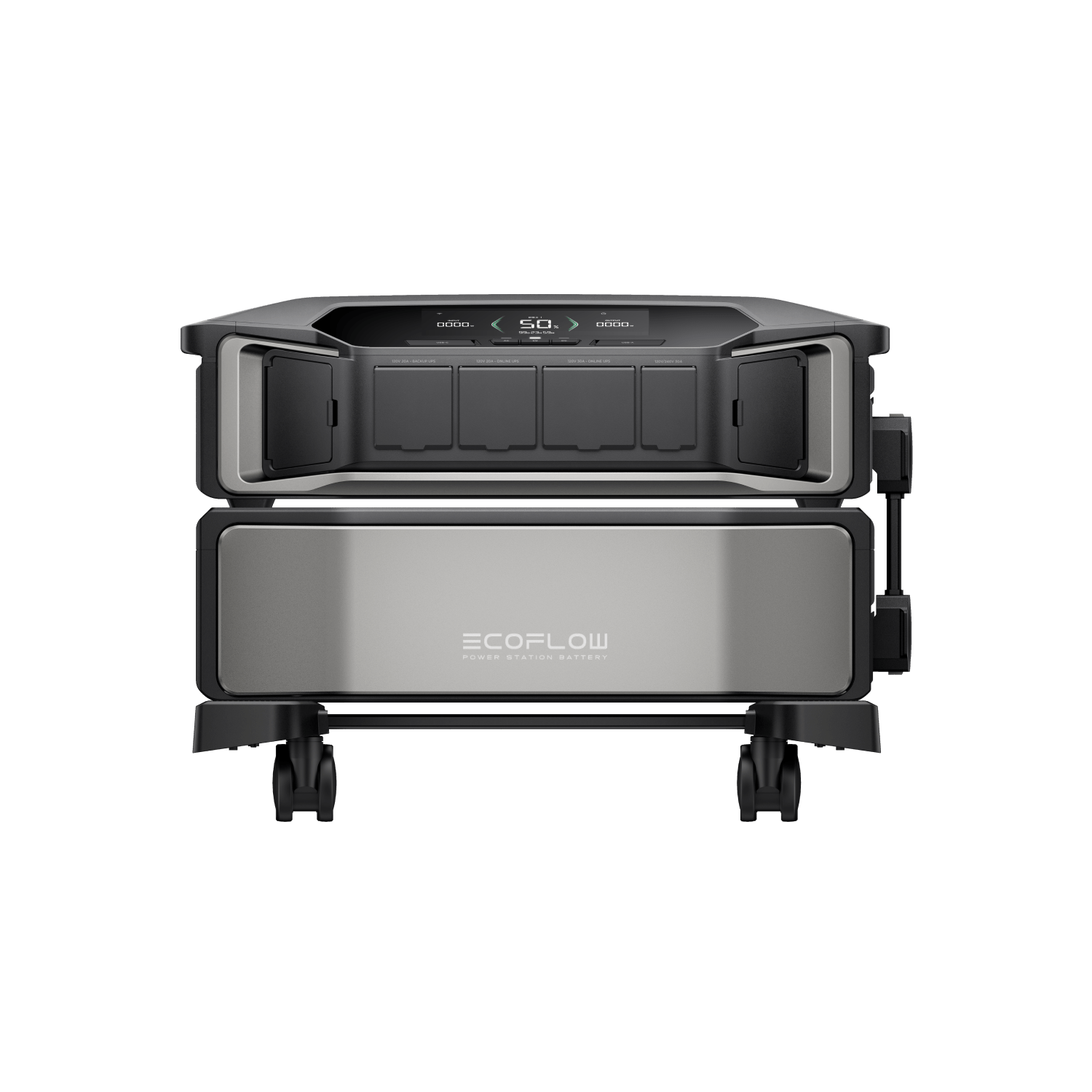 EcoFlow DELTA Pro Ultra + DELTA Pro Ultra Battery (1 x Inverter + 2 x Battery) - Green Vista Living