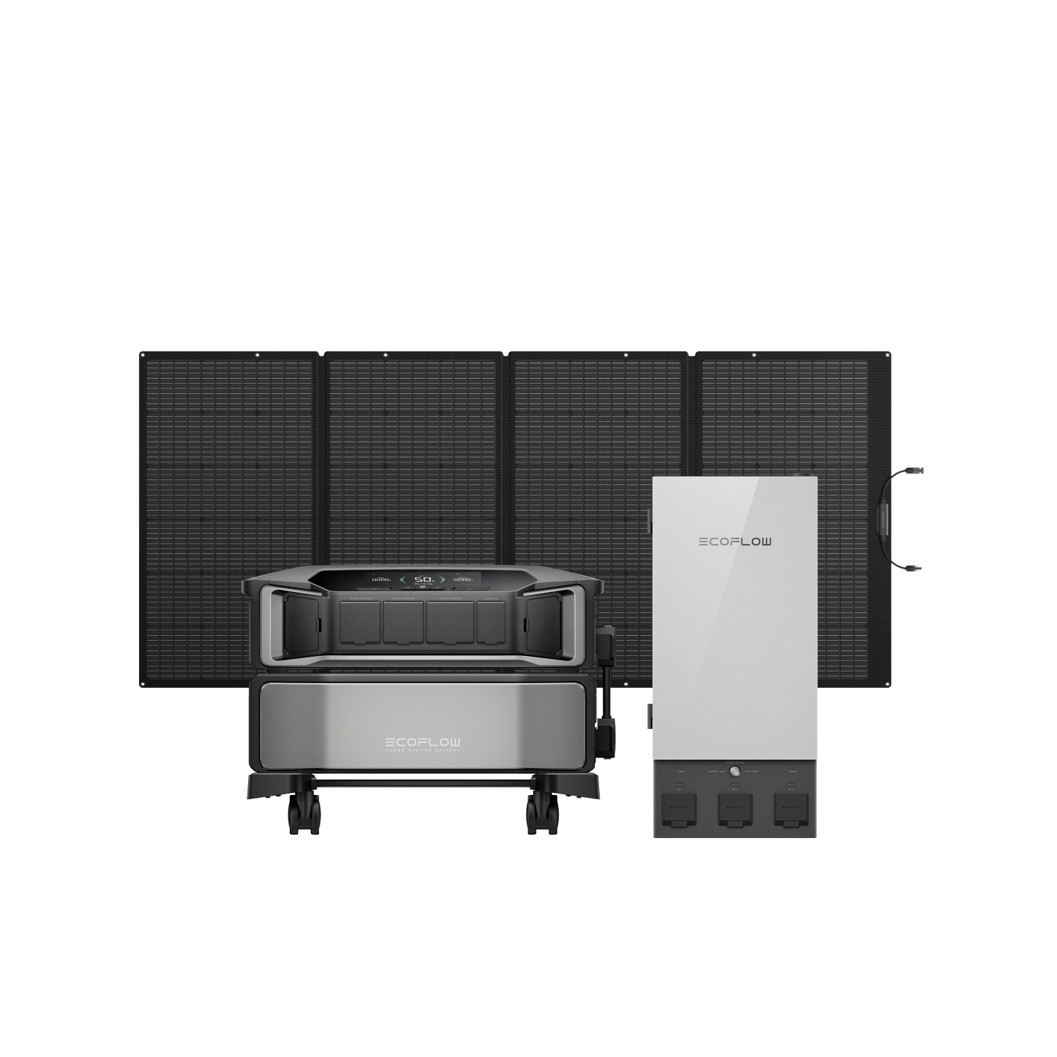 EcoFlow DELTA Pro Ultra + DELTA Pro Ultra Battery (1 x Inverter + 2 x Battery) - Green Vista Living