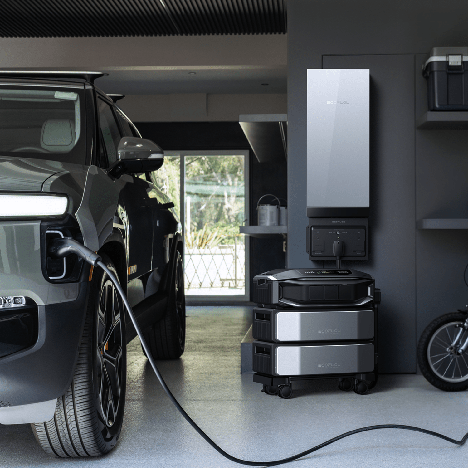 EcoFlow Smart Gateway (200A) with 6 independent circuits, sub-20 ms switchover for seamless backup.