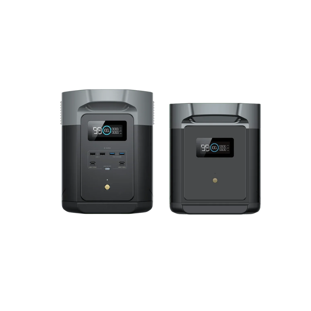 EcoFlow DELTA 2 Max+ Bundle | 2048Wh, 3400W, X-Stream, 10Y | Expandable to 6144Wh