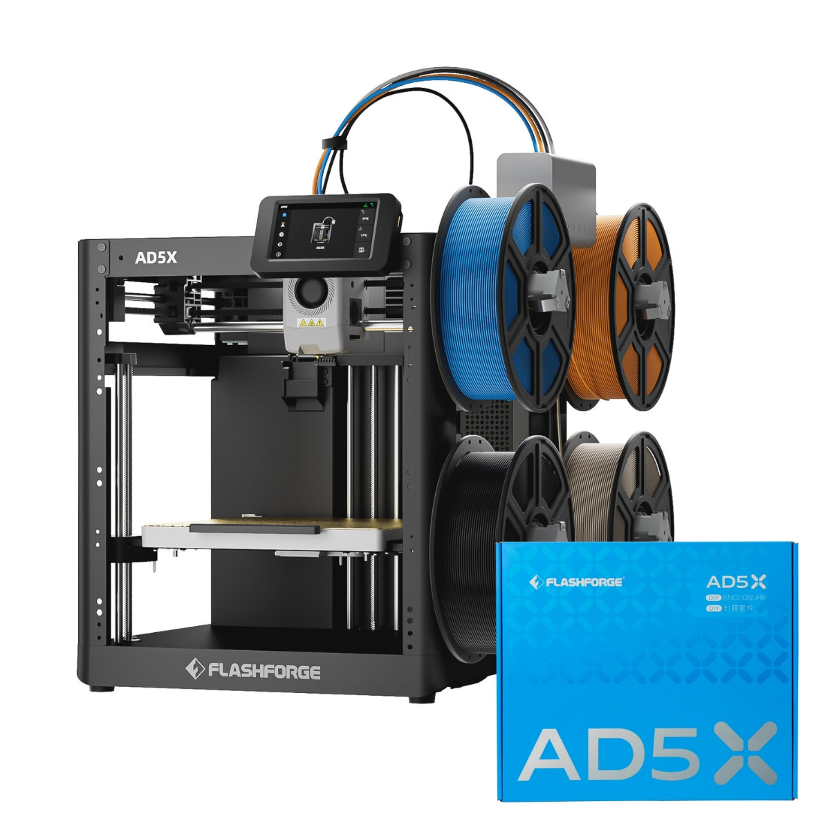 Flashforge AD5X – Multicolor 3D Printer for High-Speed, Full-Color Printing FlashForge