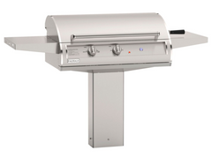 Fire Magic 30 Inch In-Ground Post Mount Accessible Analog Electric Grill
