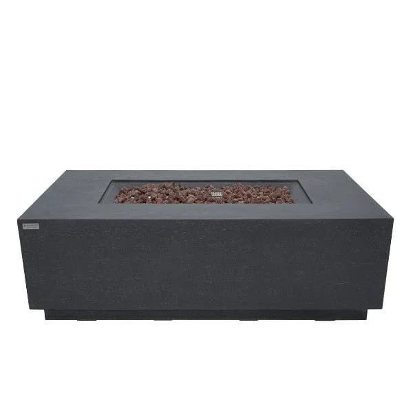 Elementi Andes Fire Table With Propane Tank Holder Elementi