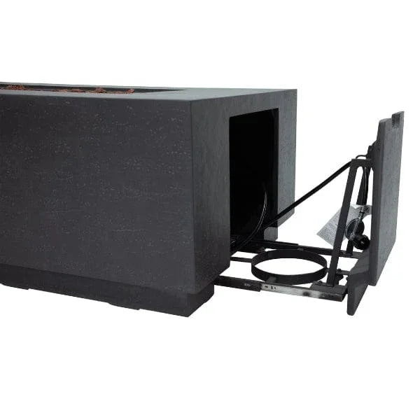 Elementi Andes Fire Table With Propane Tank Holder Elementi