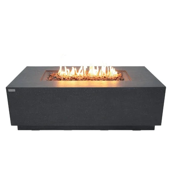 Elementi Andes Fire Table With Propane Tank Holder Elementi