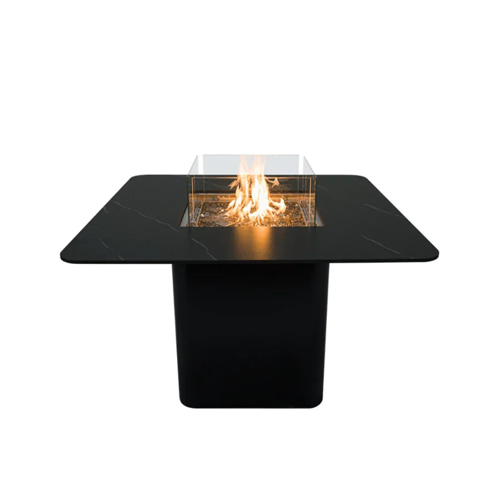 Elementi Plus Brugge Marble Porcelain Dining Table - Green Vista Living