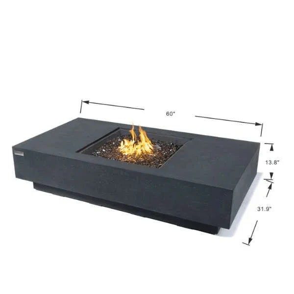 Elementi Plus Cannes Fire Table OFG416DG Elementi