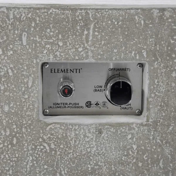 Elementi Plus Victoria Fire Table OFG413LG Elementi