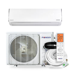 Pioneer® Diamante Essenza™ 11,500 BTU 17 SEER2 230V High-Wall Ductless Mini-Split Air Conditioner Inverter Heat Pump with 16 Ft. Kit