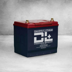 Dakota Lithium + 12V 135Ah Dual Purpose 1000CCA Starter Battery Plus Deep Cycle Performance