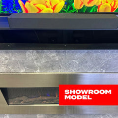 MirageVision Custom Outdoor Lift Cabinet w/ 55" QLED Outdoor TV - Green Vista Living