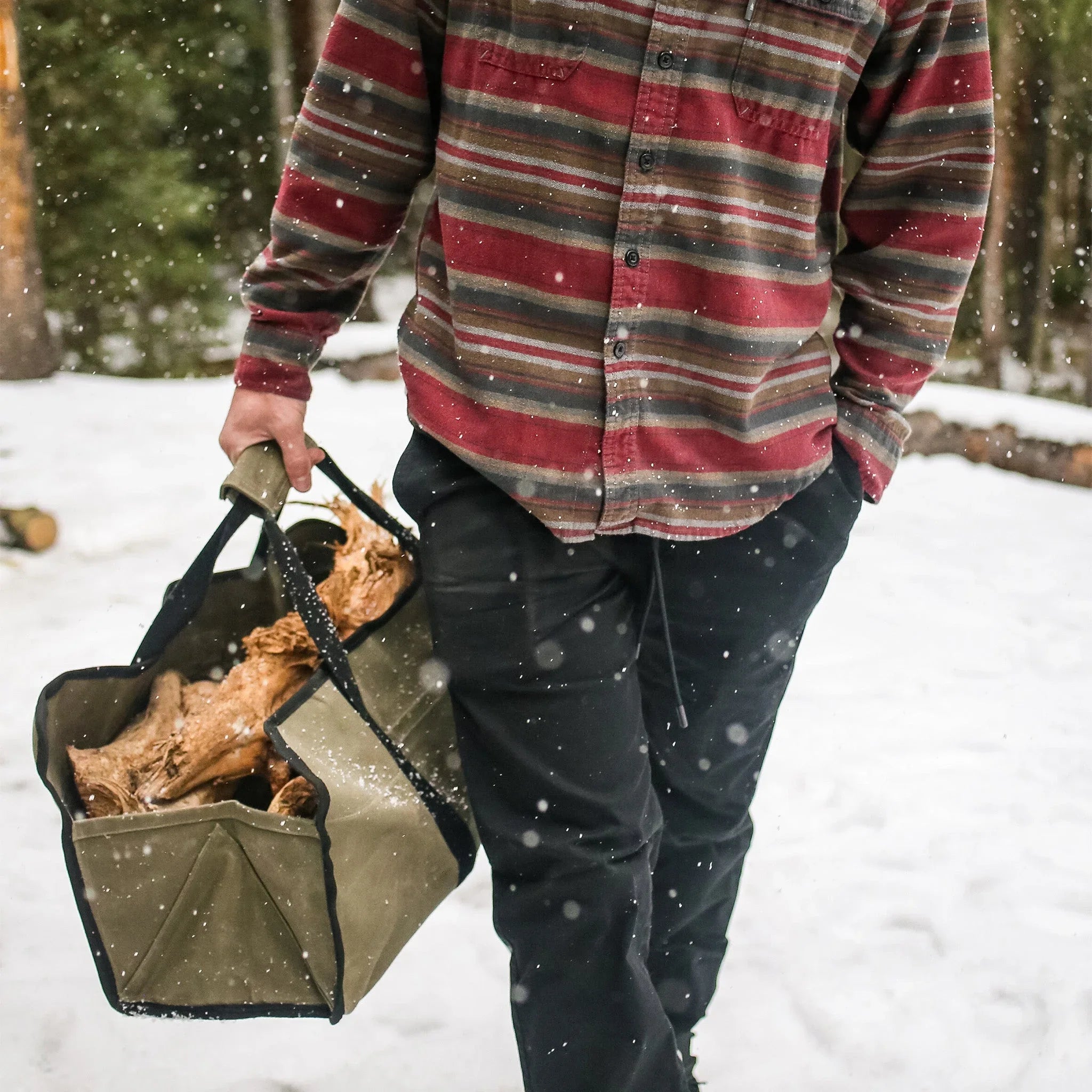 Firewood Log Carriers - Green Vista Living