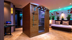 FitSauna DIY Exercise Sauna, Hemlock, 3-Person, 69” x 53” x 80”