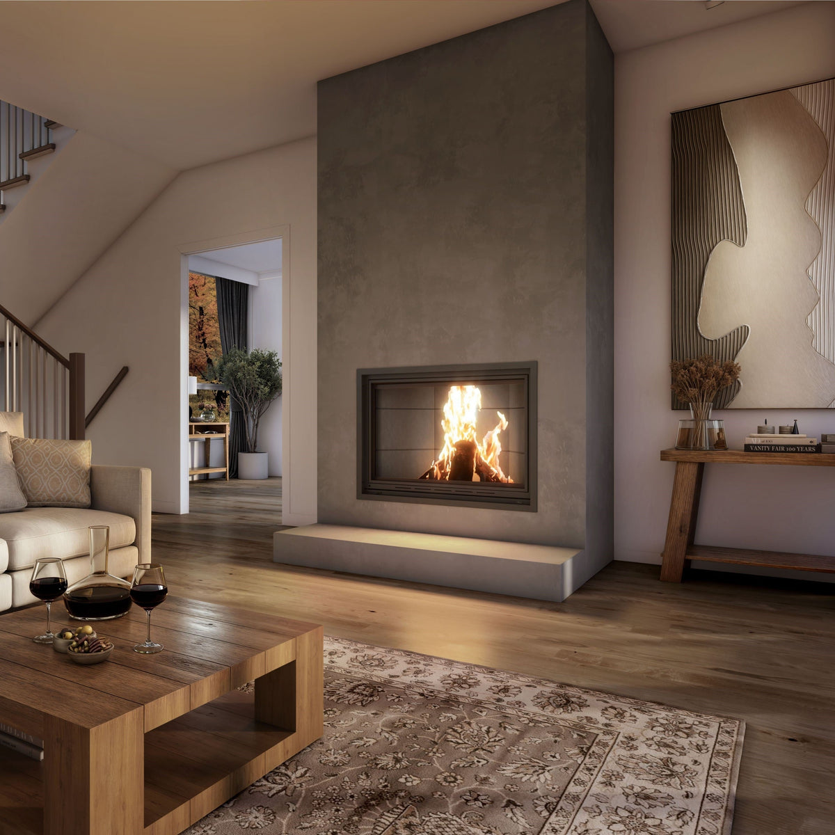 Valcourt Frontenac Wood Burning Fireplace - FP11