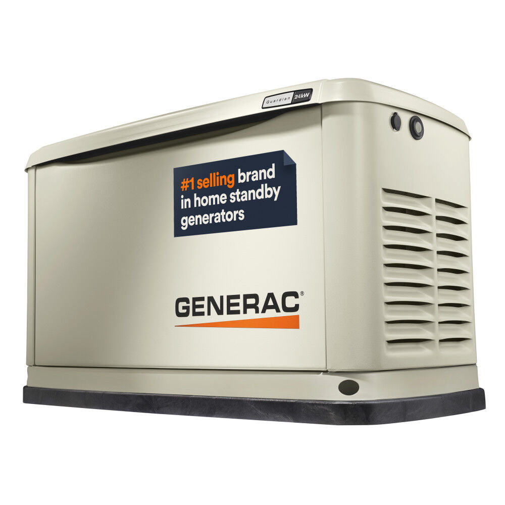 Generac Next Generation 24000 Watt 24kW Dual Fuel 50 State Air Cooled Home Standby Generator | 7261