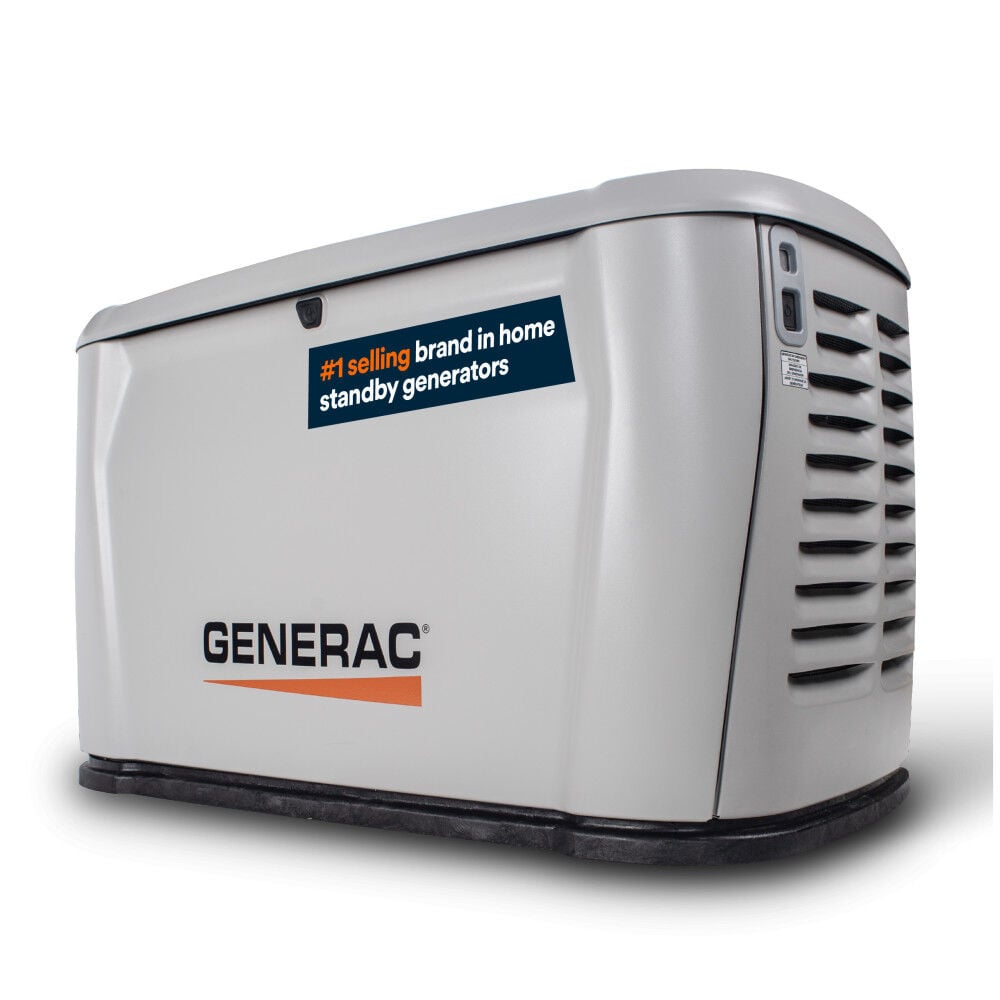 Generac Next Generation 26000 Watt 26kW Dual Fuel 50 State Air Cooled Home Standby Generator | 7327